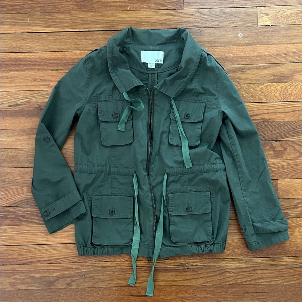 NWOT Bar III Kids Olive Green Jacket